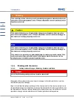 Preview for 10 page of RMG TME400 Operating Manual