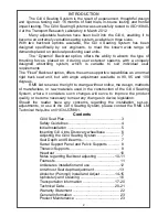 Предварительный просмотр 2 страницы RMS Gill 4 Seating System EDTION TWO 2012 User Manual