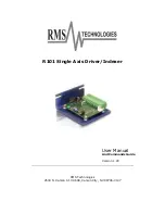 RMS R101 User Manual And Commands Manual preview