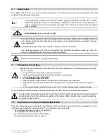 Preview for 4 page of RNA ESG 1000 Operating Instructions Manual