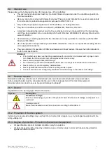 Preview for 5 page of RNA ESK 2002 Operating Instructions Manual