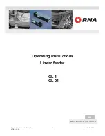 RNA GL 01 Operating Instructions Manual preview