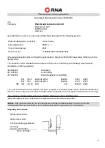 Предварительный просмотр 3 страницы RNA PARU-Mini-S Installation And Operating Instructions Manual