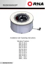 RNA SRC-B 200-2 Installation And Operating Instructions Manual preview