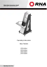 Preview for 1 page of RNA STS 220-4 Operating Instructions Manual