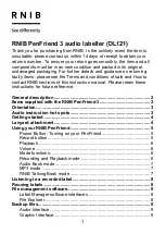 RNIB DL121 Manual preview