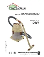 Ro.Bia.Plast Quadri 2000 Instructions For Use And Maintenance Manual preview