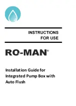 Ro-Man PUMP-BOX-200-AF Instructions For Use предпросмотр