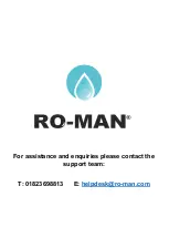 Preview for 5 page of Ro-Man PUMP-BOX-200-AF Instructions For Use