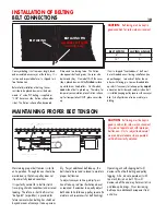 Preview for 10 page of Roach Conveyors 251CALR Owner'S Manual