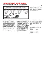 Preview for 16 page of Roach Conveyors 251CALR Owner'S Manual