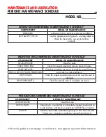 Preview for 18 page of Roach Conveyors 251CALR Owner'S Manual