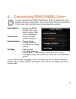 Предварительный просмотр 27 страницы Road Angel Gem+ User Manual