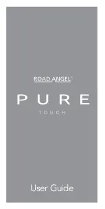 Road Angel Pure Touch User Manual preview