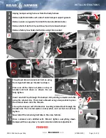 Предварительный просмотр 3 страницы Road Armor Stealth 611 Series Install Instructions