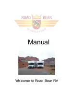 Preview for 1 page of Road Bear RV Class A 29-32' Manual