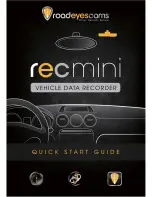 road eyes cams recmini Quick Start Manual preview