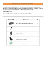 Preview for 3 page of Road Mate DVR L-640 User Manual