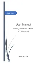 Preview for 1 page of Road Top NTG 5.0 User Manual