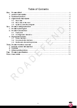 Preview for 3 page of Roadefend AI-5-E User Manual