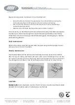 Preview for 2 page of ROADGEAR RGABM1 User Manual & Fitting Instructions