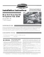 Preview for 1 page of Roadmaster 1209-118 Installation Instructions