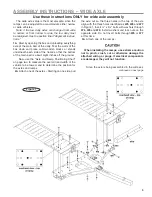 Предварительный просмотр 5 страницы Roadmaster 2000-1 Owner'S Manual