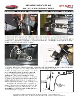 Предварительный просмотр 6 страницы Roadmaster 52285-1 Installation Instructions Manual