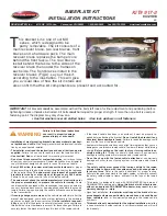 Preview for 2 page of Roadmaster 917-3 Installation Instructions Manual