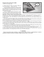 Preview for 2 page of Roadmaster 9410 Kit Programming Instructions