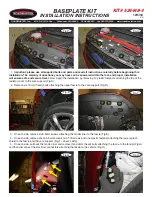 Preview for 3 page of Roadmaster BASEPLATE KIT Installation Instructions Manual