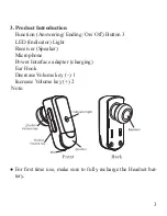 Preview for 5 page of Roadmaster RM-BH1 User Manual