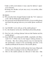 Preview for 19 page of Roadmaster RM-BH1 User Manual