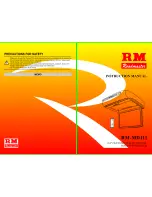 Roadmaster RM-MD111 Instruction Manual preview