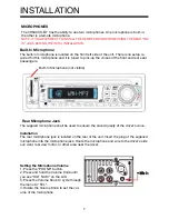 Preview for 8 page of Roadmaster VR500CS-BT Owner'S Manual