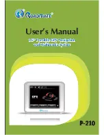 Предварительный просмотр 1 страницы Roadmate P-210 User Manual