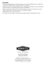 Preview for 3 page of Roadpro RPSL-681 Owner'S Manual