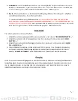 Preview for 5 page of RoadScan Canada BH190 User Instruction Manual