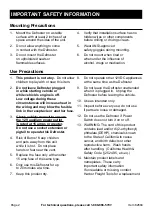 Preview for 2 page of ROADSHOCK 62684 Owner'S Manual & Safety Instructions