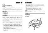 Preview for 2 page of Roadstar 7621800031440 Instruction Manual