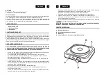 Preview for 4 page of Roadstar 7621800031440 Instruction Manual