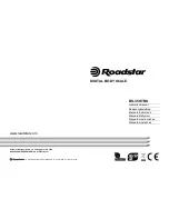 Roadstar BS-350/TBK Instruction Manual preview