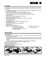 Предварительный просмотр 5 страницы Roadstar CD-652USMP/FM Instruction Manual