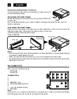 Предварительный просмотр 6 страницы Roadstar CD-652USMP/FM Instruction Manual