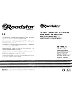 Roadstar CD-776RD/FM (French) Manuel D'Instructions preview