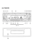 Preview for 2 page of Roadstar CD-776RD/FM (French) Manuel D'Instructions