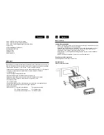 Preview for 4 page of Roadstar CD-900USMPNC Instruction Manual