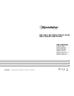 Roadstar CDR-4200BK Instruction Manual preview