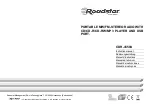 Preview for 1 page of Roadstar CDR-4550U Instruction Manual