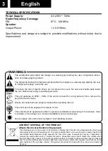 Preview for 6 page of Roadstar CLR-2466N User Manual